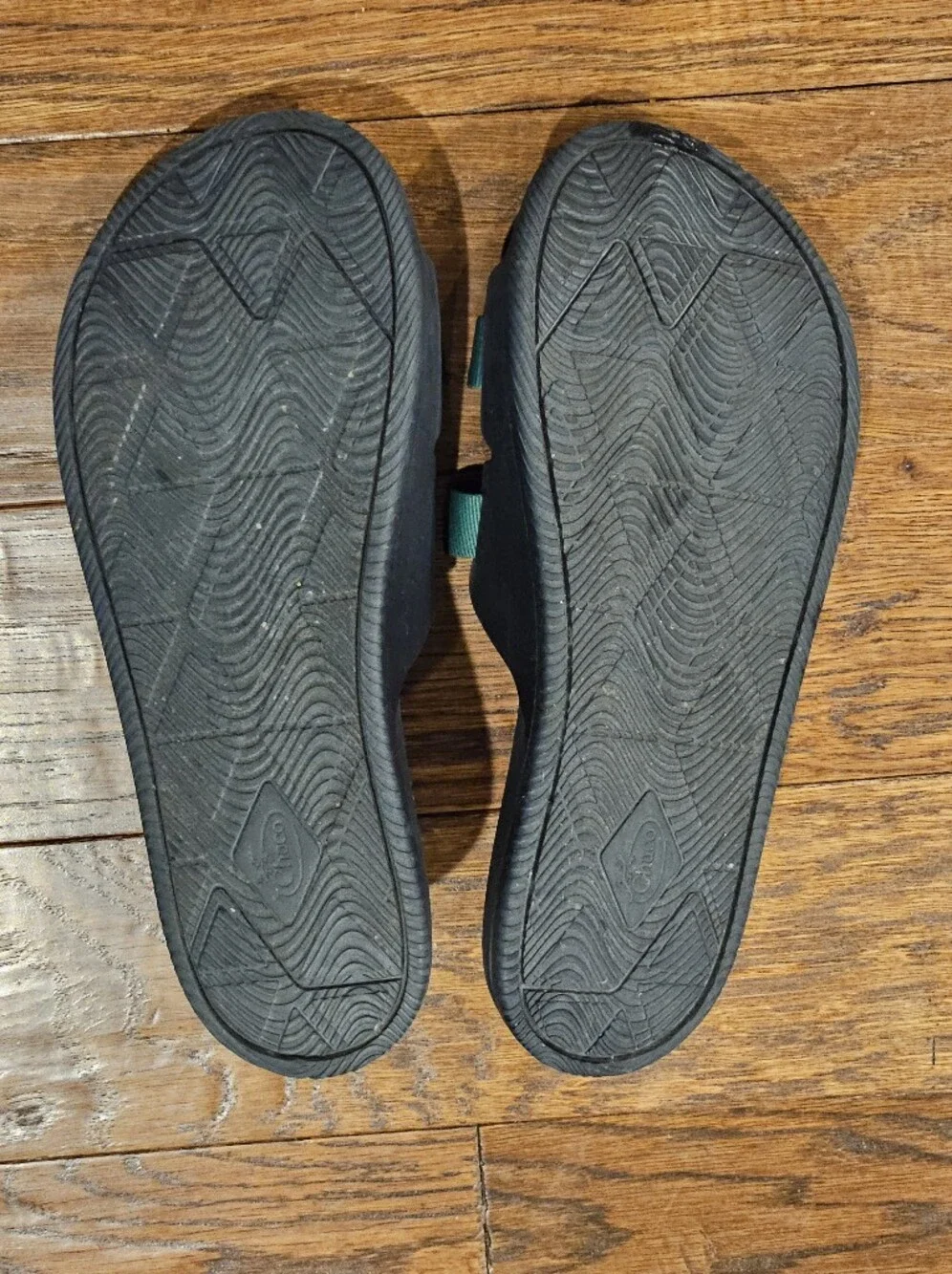 Chaco Chillos Slide Navy/ Green Men's Sandals Size 14